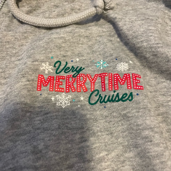 Disney Cruise Line Very Merrytime Zip up Hoodie - Picture 3 of 5